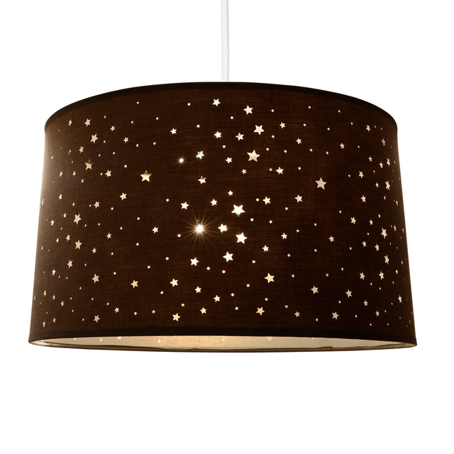 Suspension STARS coloris gris 23 x 40 cm