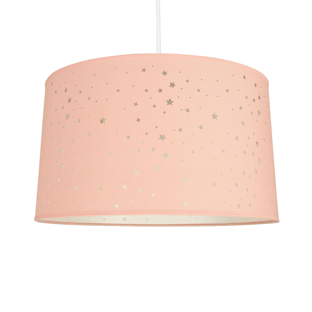 Suspension STARS coloris rose 23 x 40 cm