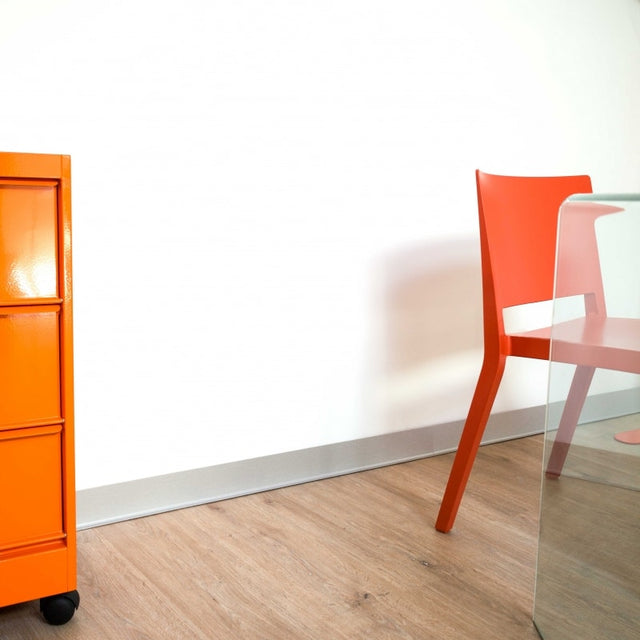 Plinthe déco ALU BROSSÉ coloris alu