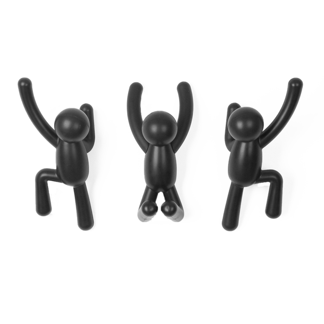 Umbra Patère BUDDY coloris noir