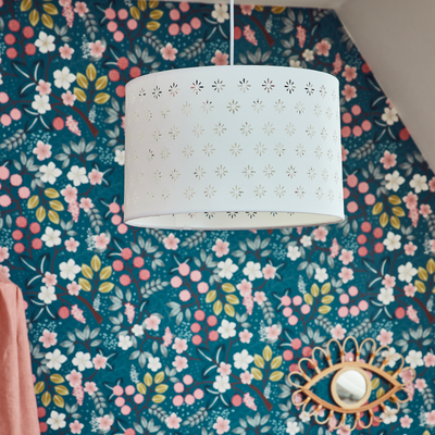 Suspension Floralia Blanc