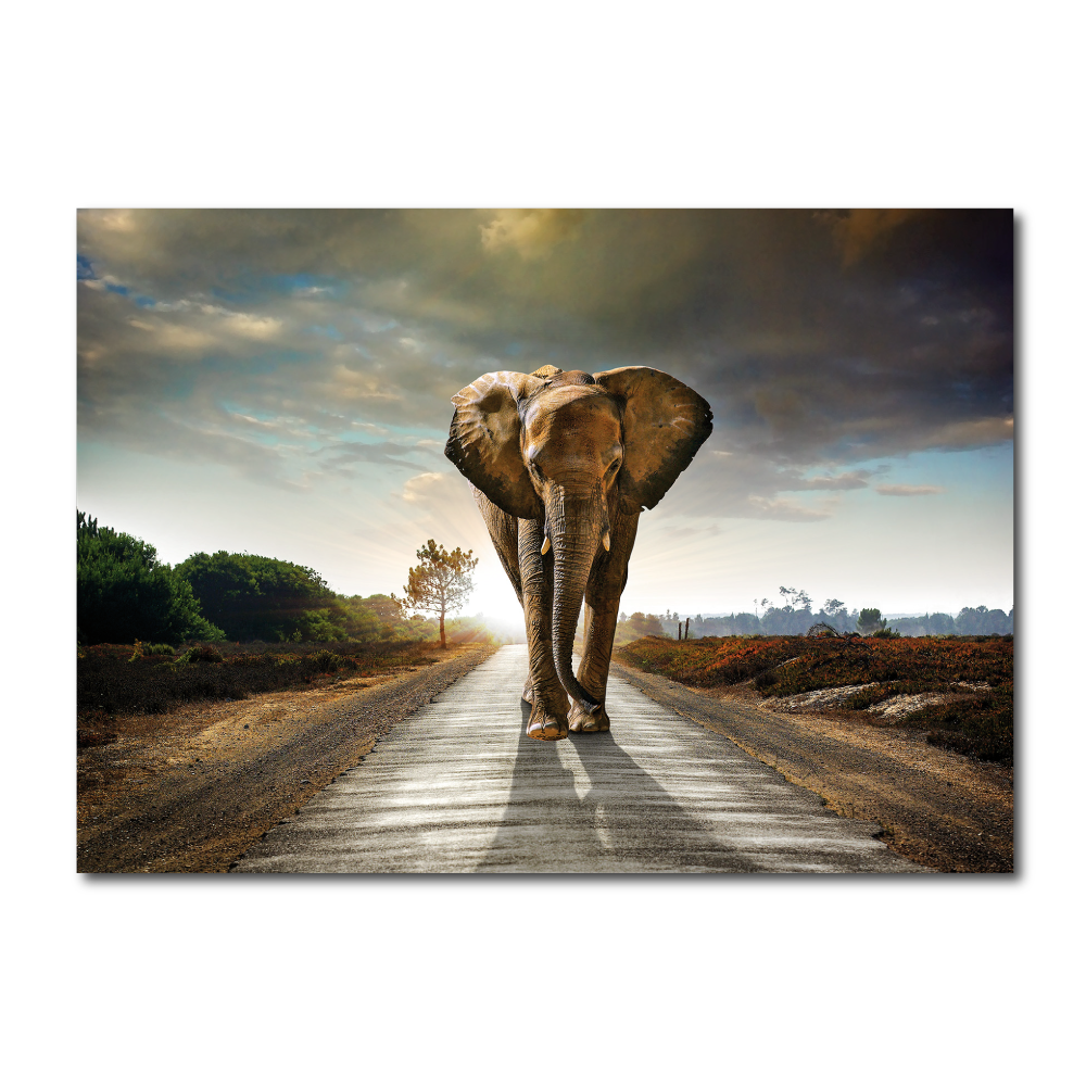 Tableau en verre Ganapati