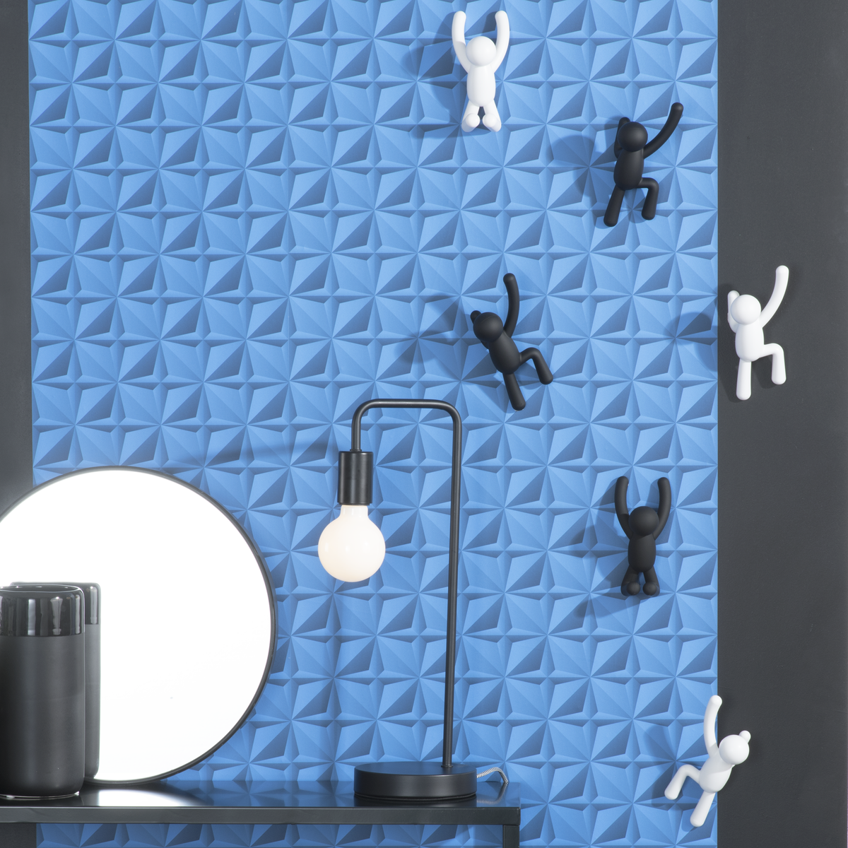 UMBRA Patère Buddy Blanc