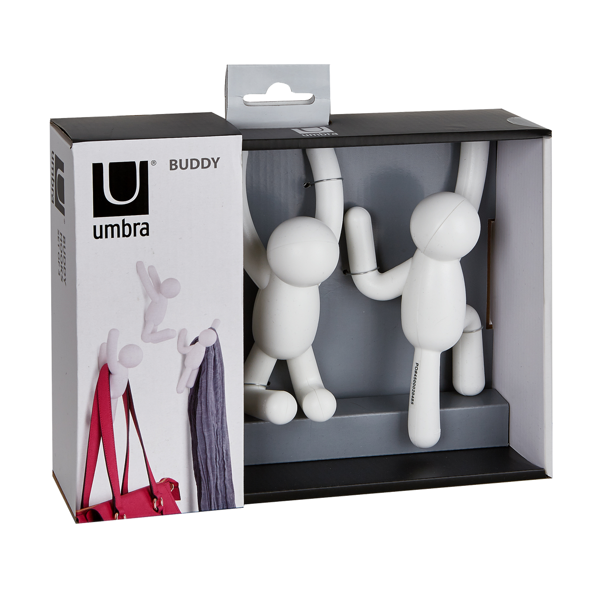 UMBRA Patère Buddy Blanc