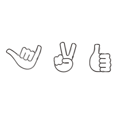 UMBRA Patère Handsup Argent