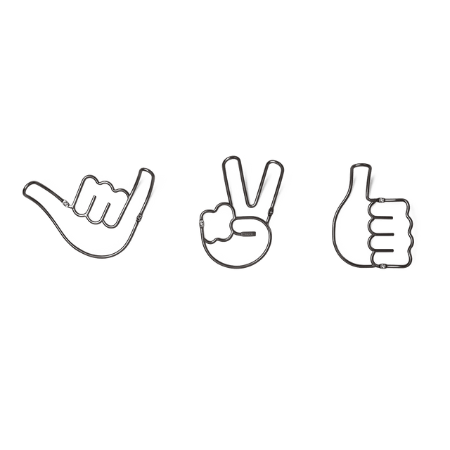 Umbra Patère HANDSUP coloris argent