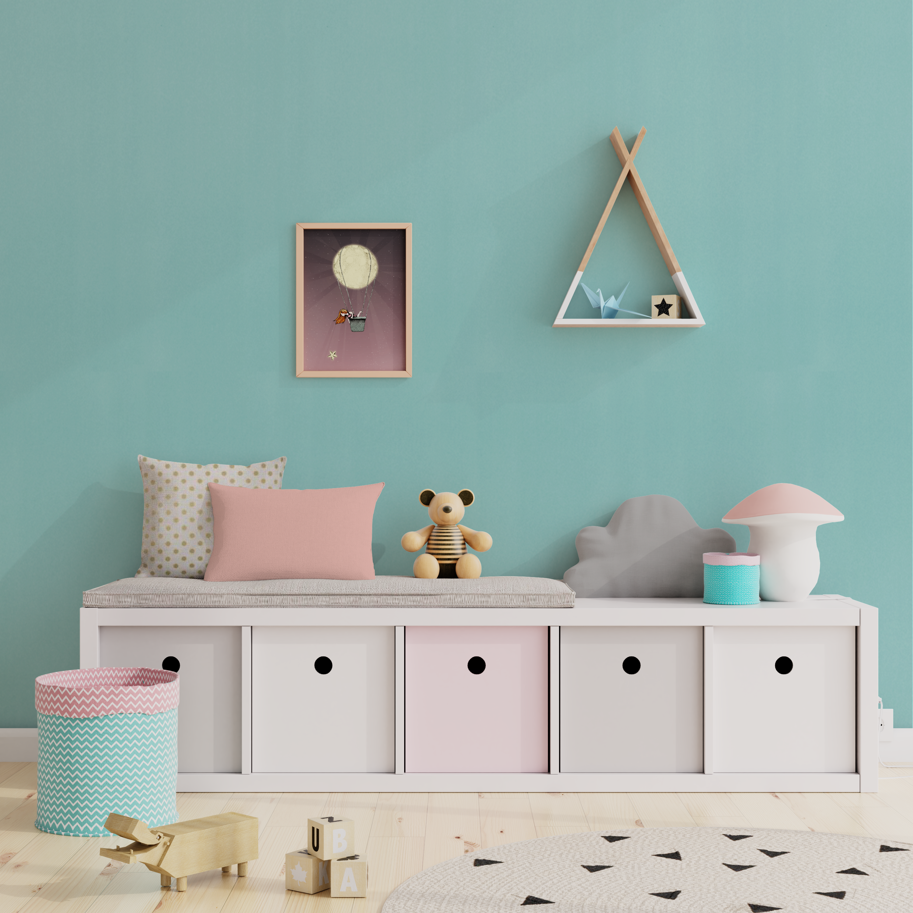 Etagère murale en bois Bannock Bois clair