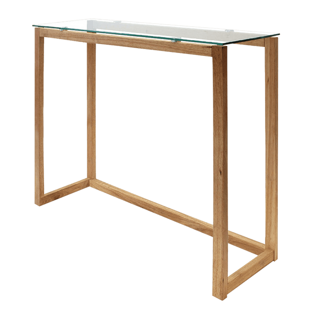 Console PRETTO coloris transparent