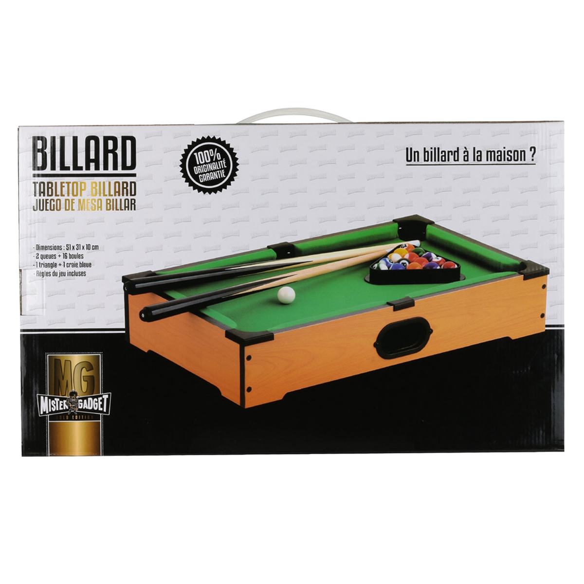 Jeu Billard Vert