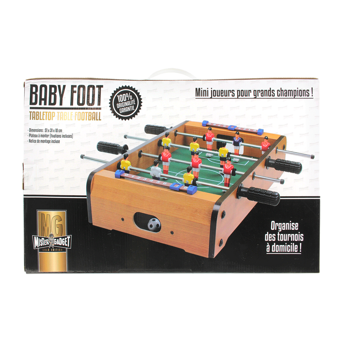 Jeu Baby foot Brun