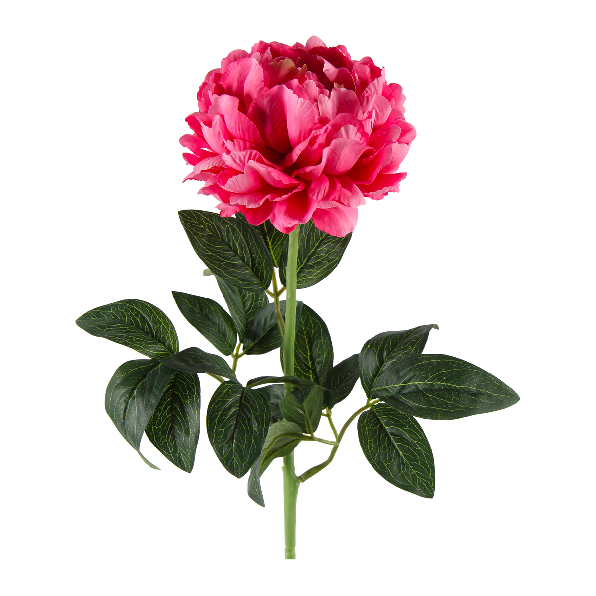 Fleur synthétique Pivoine rosaline Vert