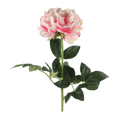 Fleur synthétique Pivoine rosaline Vert