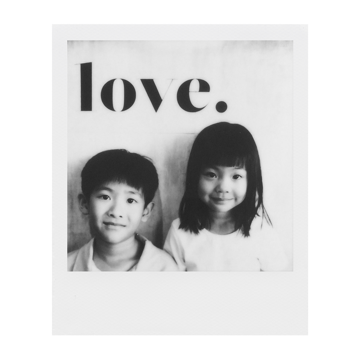 POLAROID Photographie B&w film x polaroid Blanc