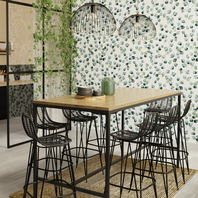 ZAGO Tabouret de bar Fresh Noir 1 place