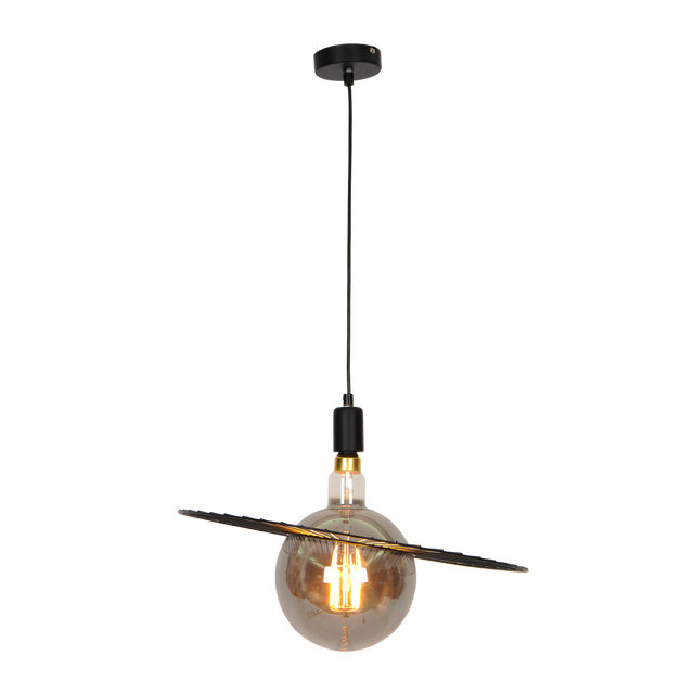 Suspension SPHERA coloris noir 35 x 50 cm