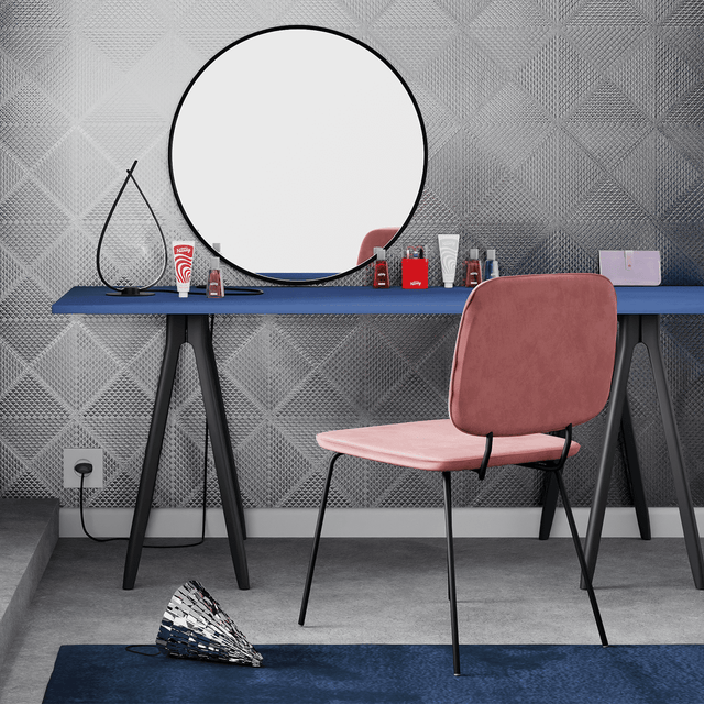 Miroir en métal GABIN