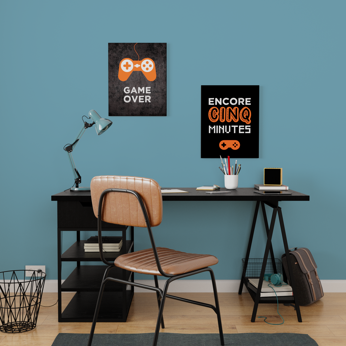 4MURS Tableau Game over Noir