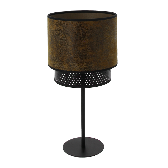 Lampe à poser CLUB coloris brun 41 x 19 cm