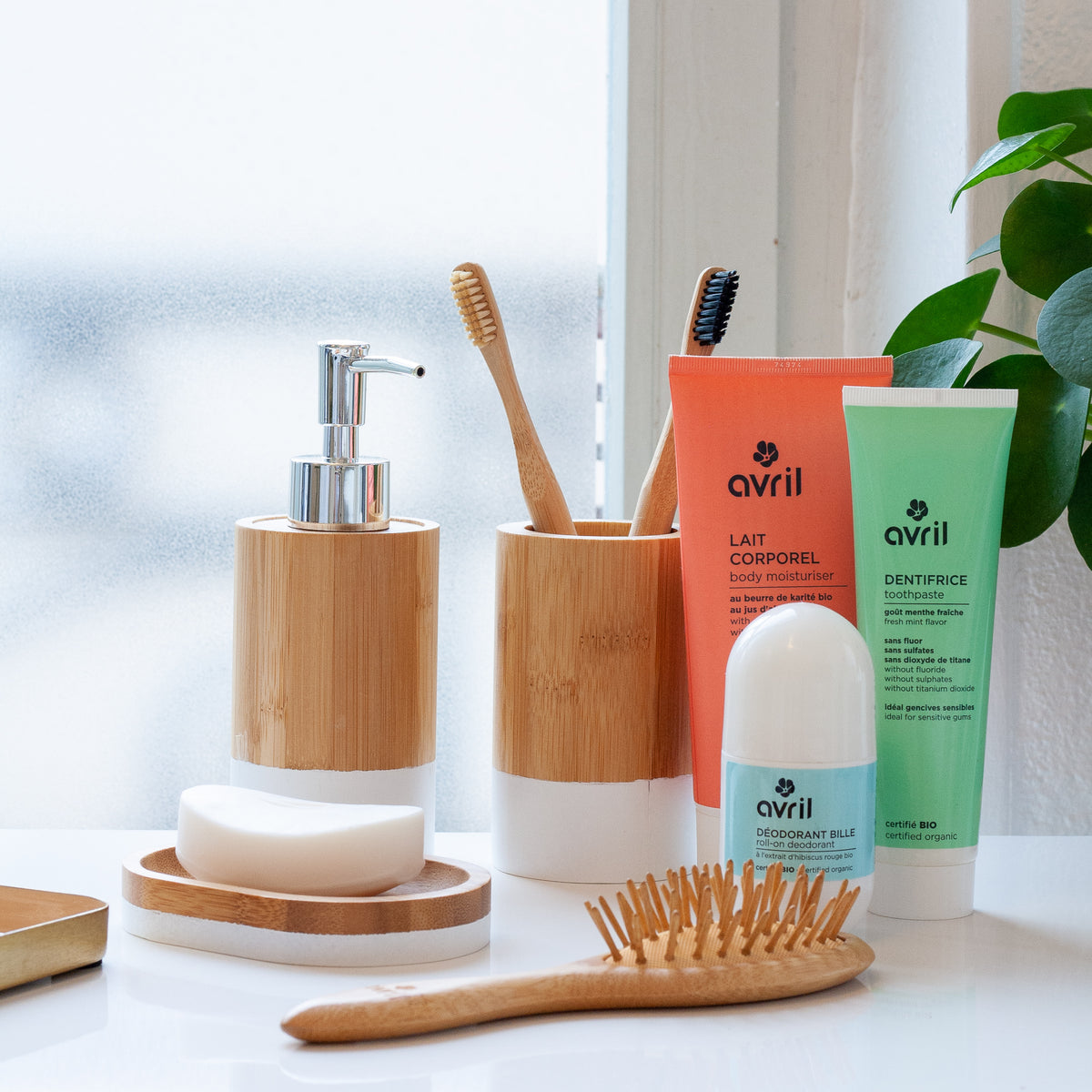 AVRIL Dentifrice Bio sans fluor à la menthe fraîche Menthe 100ML