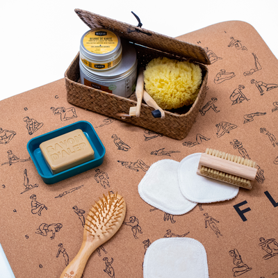 AVRIL Lingettes démaquillantes Carre en coton bio