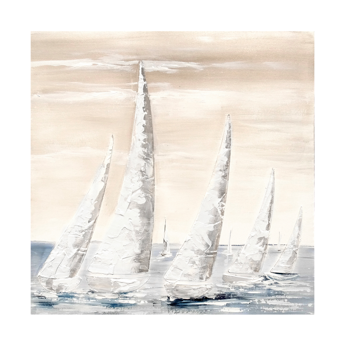 4MURS Toile peinte Sail boat Beige