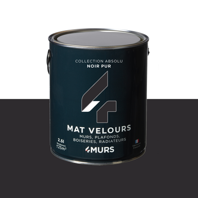 ABSOLU Peinture Absolu Noir Mat 2,5L