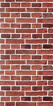 Papier peint BRIQUES coloris terracotta