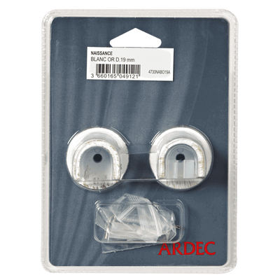 Naissance Cerusite Blanc doré