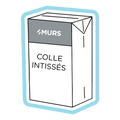 Dessin d'un paquet de colle pour papier peint intissé 4MURS