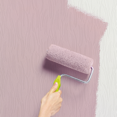 Fibre à peindre expansée sur intissé Flam Blanc A peindre