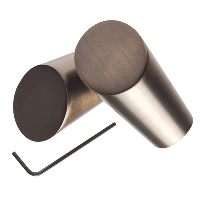 Embout Glacage Choco brosse Métal brossé