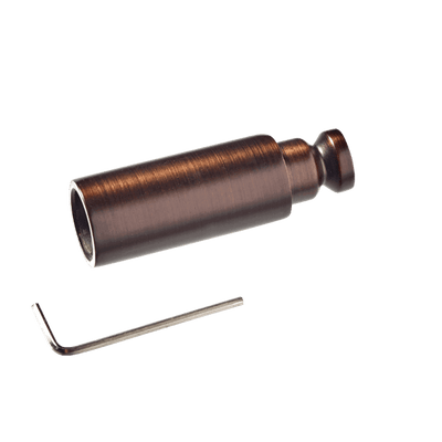 Rallonge support Glacage Choco brosse Métal brossé