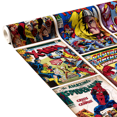 Papier peint Heros marvel Multicolore