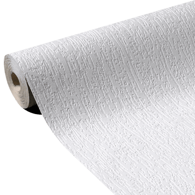 Papier peint vinyle Lismore Blanc Effet vertical