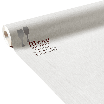 Papier peint vinyle Menu du jour Écru