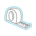 Dessin de mètre ruban