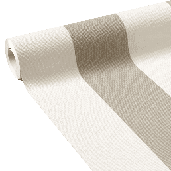 Papier peint vinyle PODIUM STRIPE coloris praline