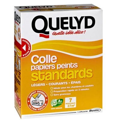 QUELYD Colle papier peint standard Quelyd 0,25Kg