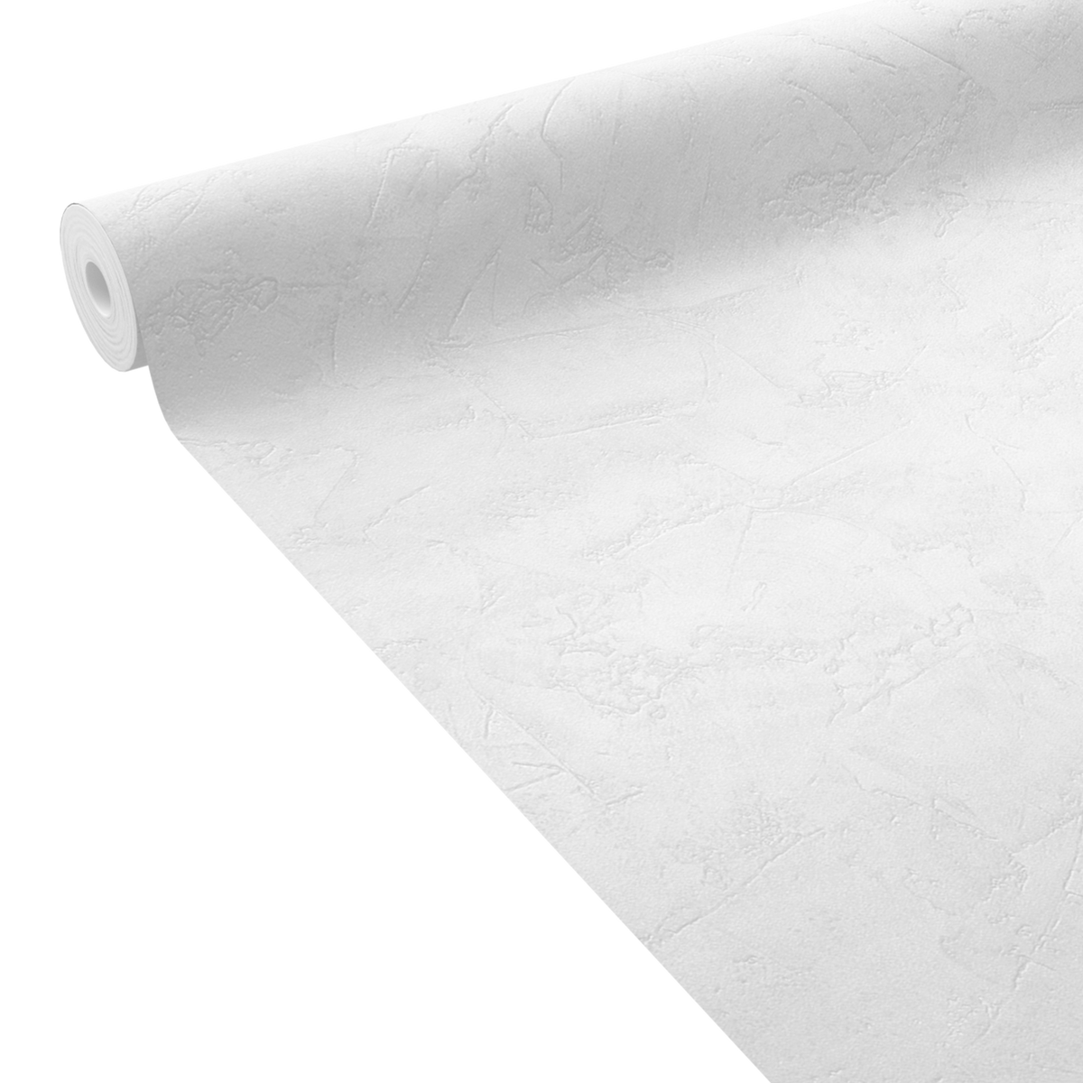 Papier peint intissé Ravenne Blanc Crépi grésé