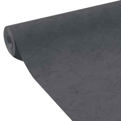 Papier peint intissé Ravenne Gris anthracite Crépi grésé