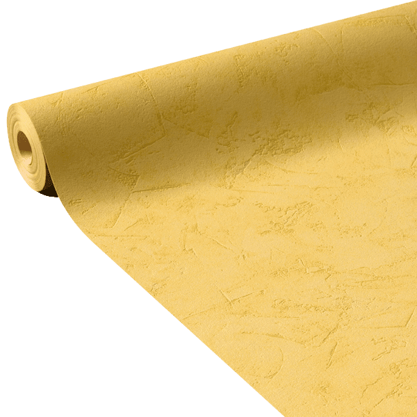 Papier peint intissé RAVENNE coloris jaune bouton d'or