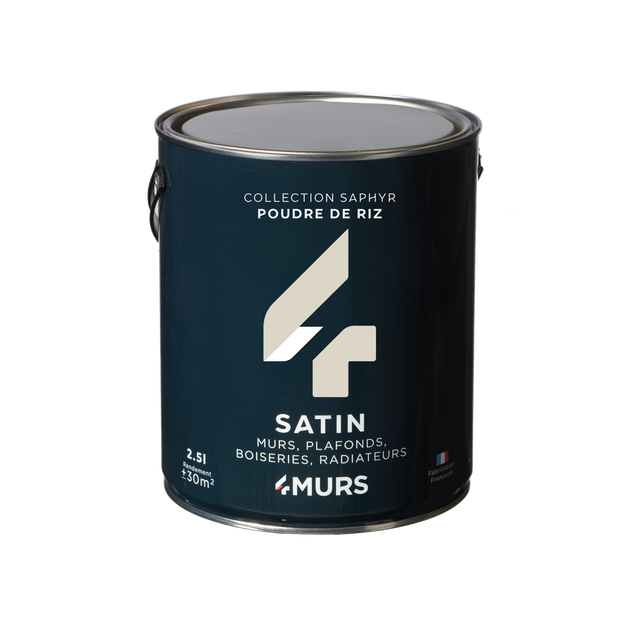 Saphyr Peinture Multi-supports Peinture poudre de riz Satiné