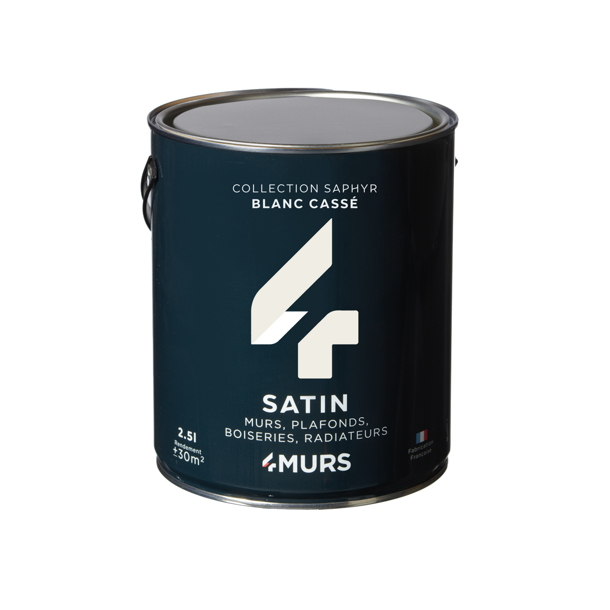SAPHYR Peinture Saphyr Blanc cassé Satiné 2,5L