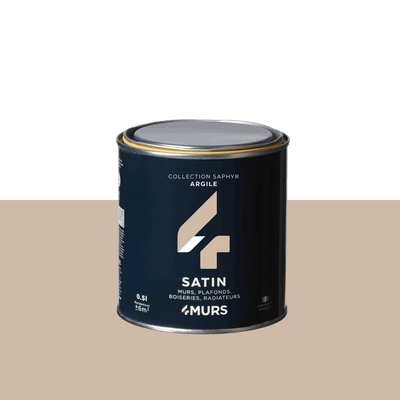 SAPHYR Peinture Saphyr Argile Satiné 0,5L