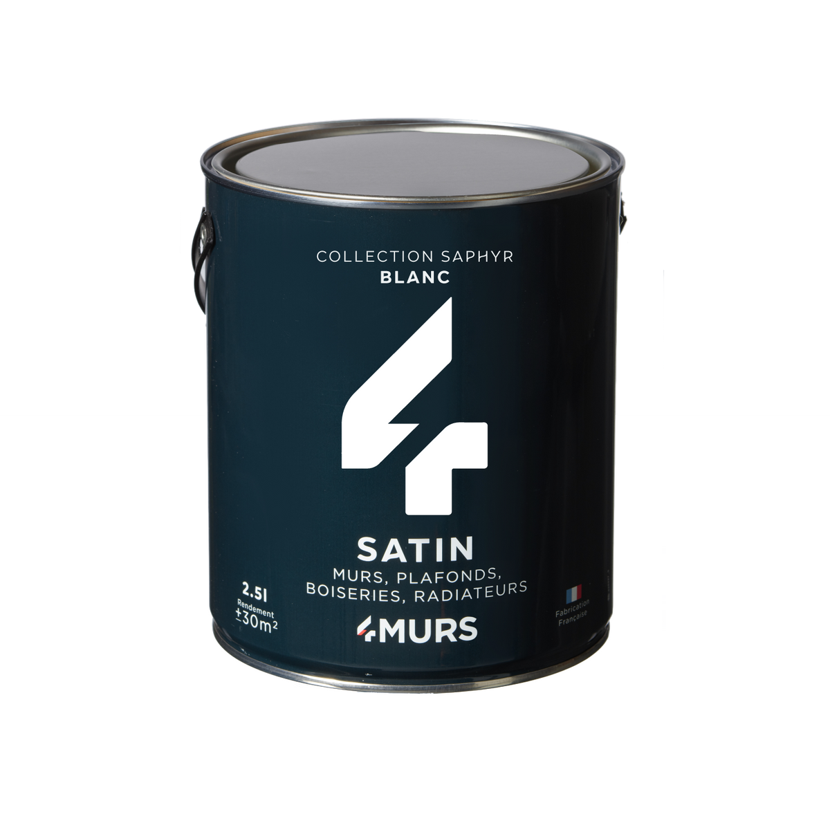 SAPHYR Peinture Saphyr Blanc Satiné 2,5L