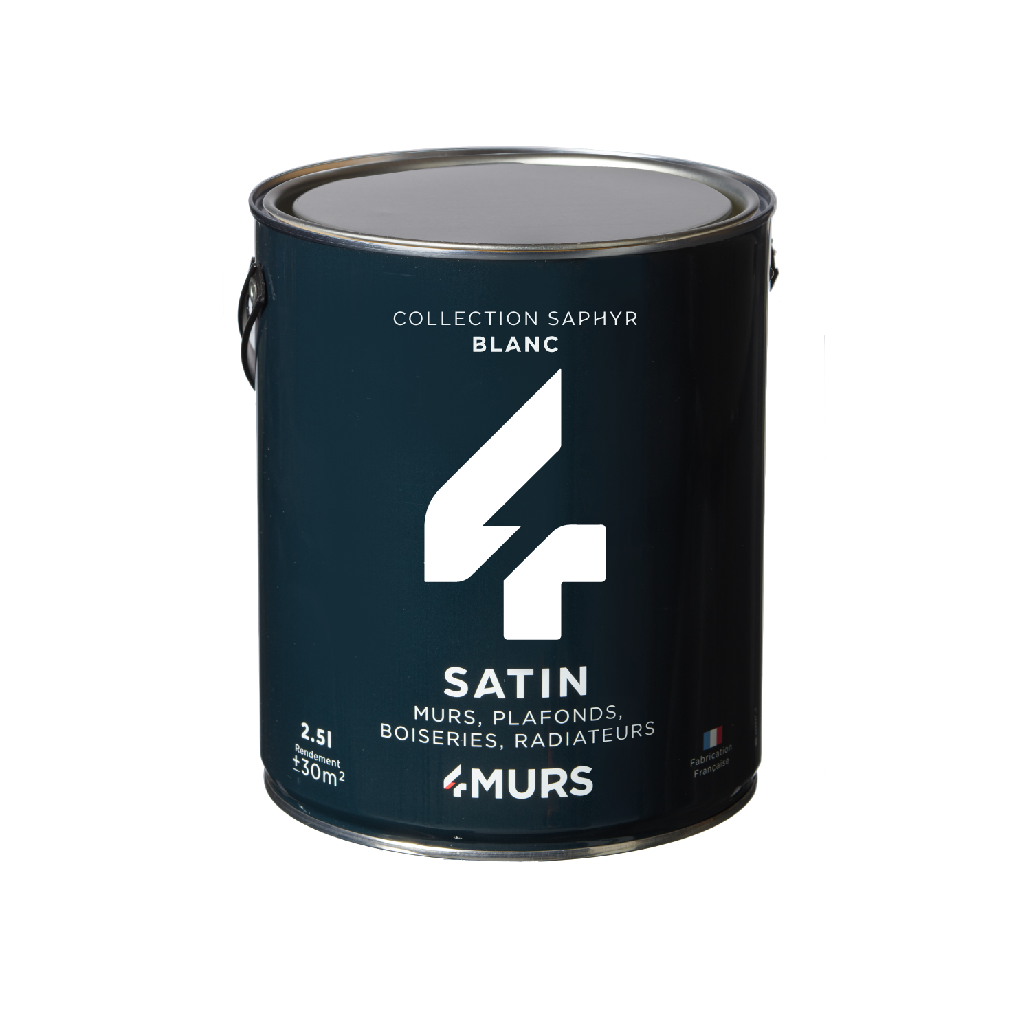 SAPHYR Peinture Saphyr Blanc Satiné 2,5L
