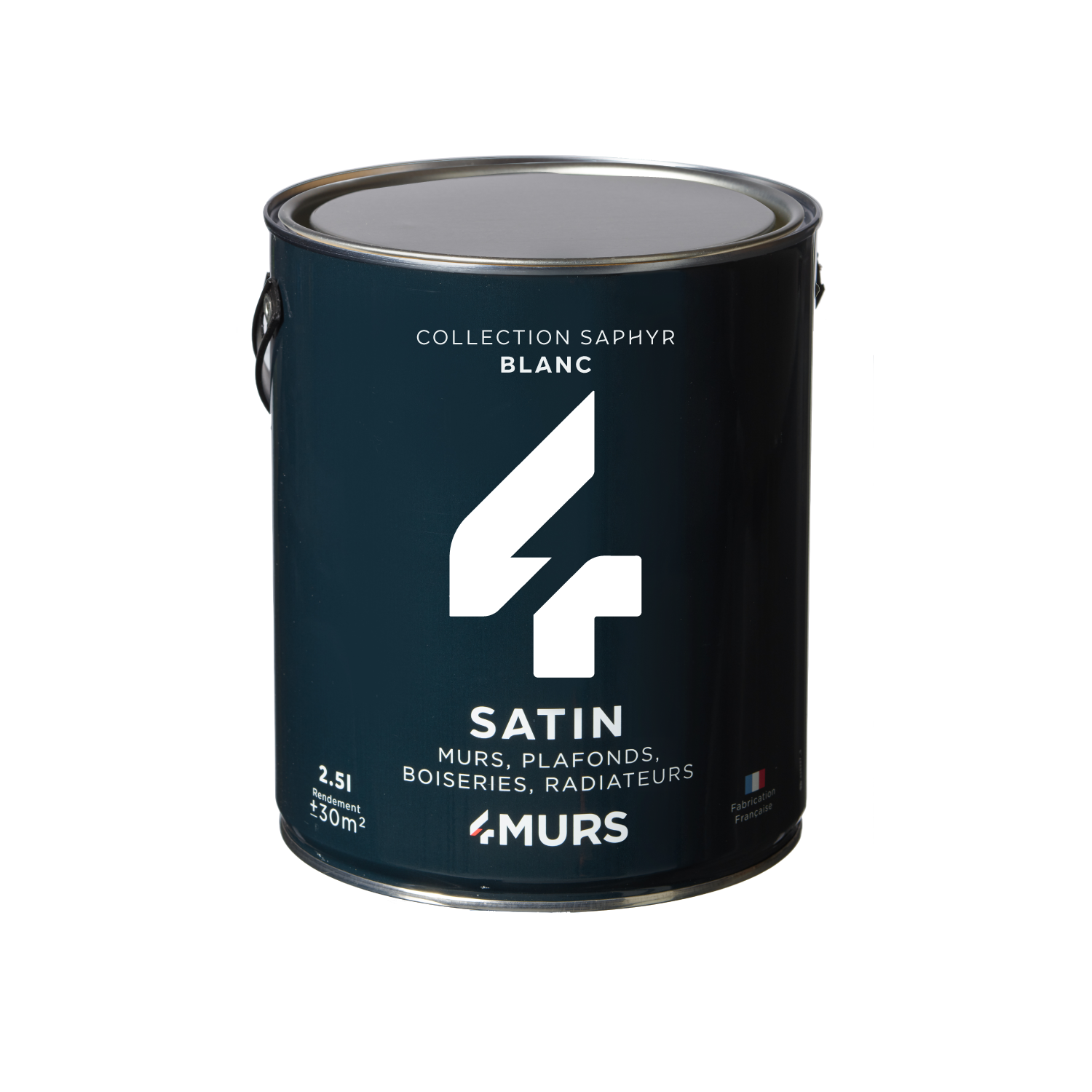 SAPHYR Peinture Saphyr Blanc Satiné 2,5L