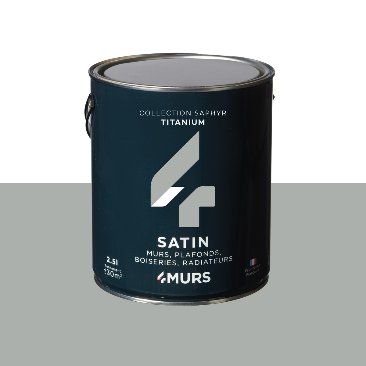 SAPHYR Peinture Saphyr Titanium Satiné 2,5L