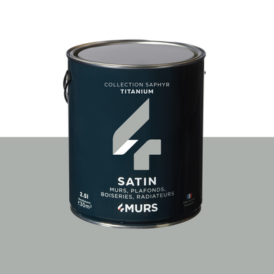 SAPHYR Peinture Saphyr Titanium Satiné 2,5L