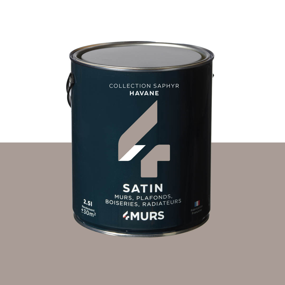 SAPHYR Peinture Saphyr Havane Satiné 2,5L